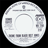 Black Belt Jones: Dennis Coffey, Warner Brothers WB 7769, 1974