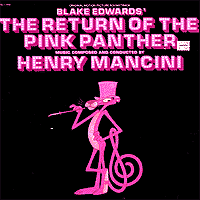 Return Of The Pink Panther, The album cover