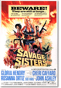Savage Sisters movie poster