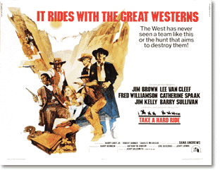 Take A Hard Ride movie poster