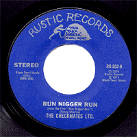 Run Nigger Run album cover