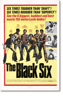 Black Six, The movie poster
